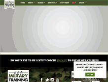 Tablet Screenshot of militarytrainingsystem.com